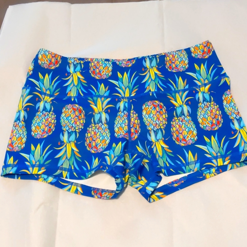 Feed Me Fight Me Pineapple Shorts